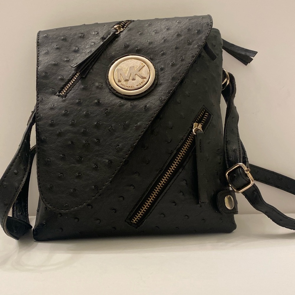 Women’s Cross Body Ostrich Leather Bag